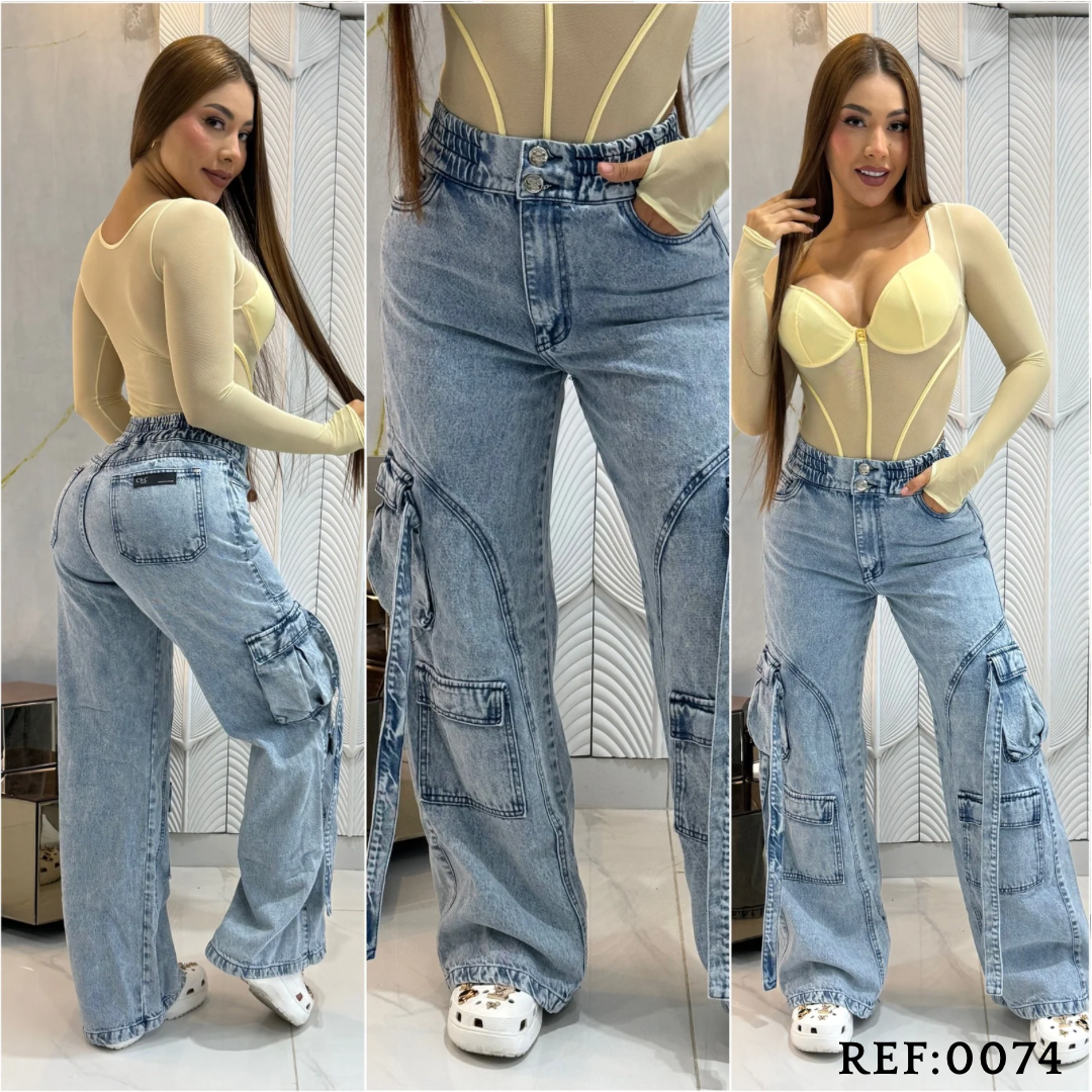 JEAN WIDE LEG REF: 0074