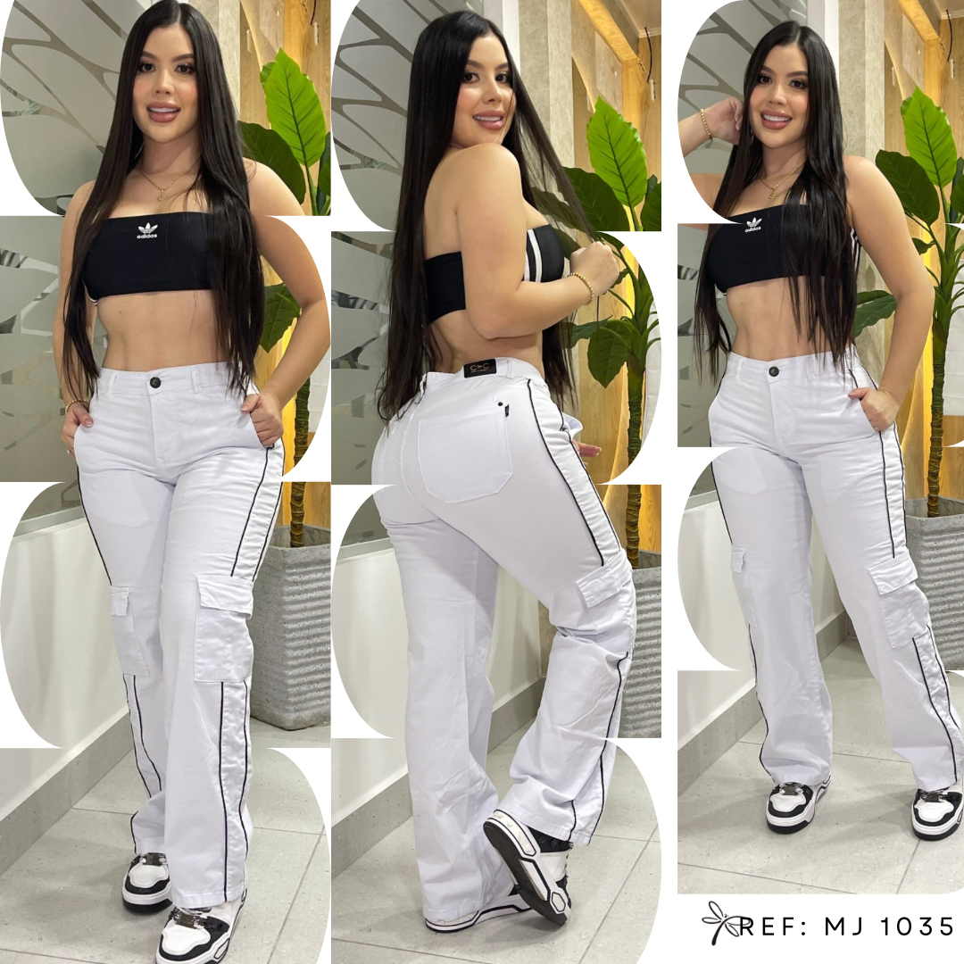 JEANS CARGO DUO REF: MJ 1035-1035