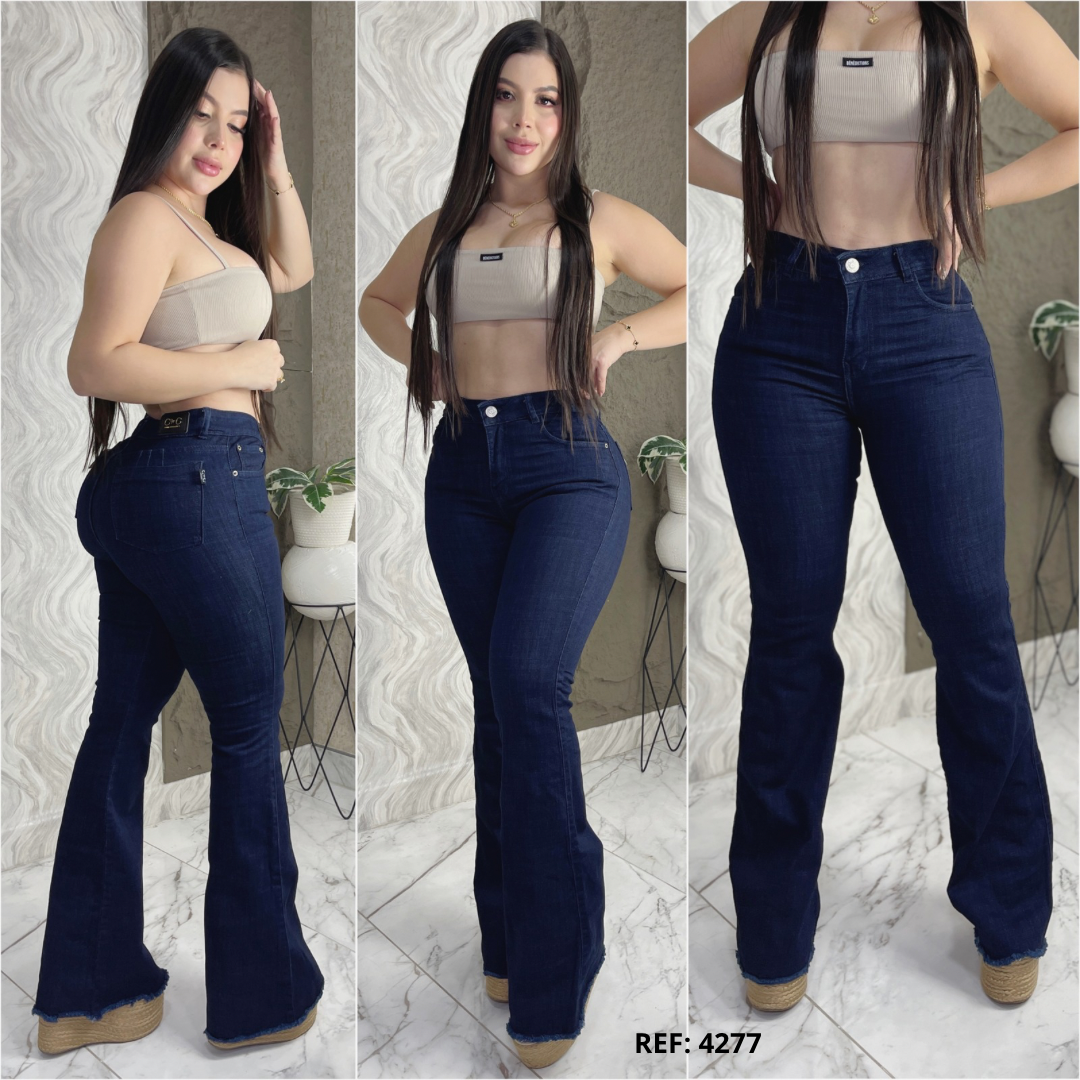 JEANS BOTA CAMPANA REF : 4277