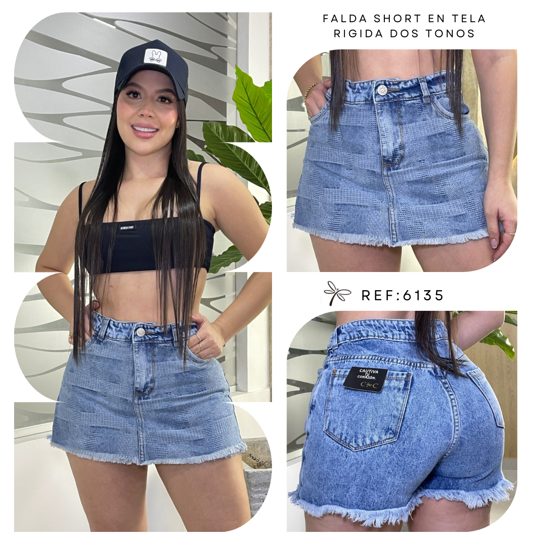 FALDA SHORT REF: 6135