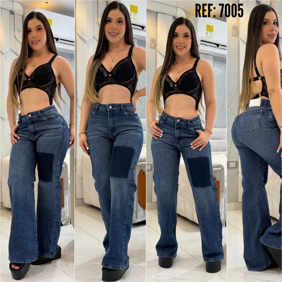 JEAN WIDE LEG REF: 7005