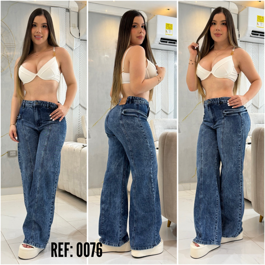 JEAN WIDE LEG REF: 0076