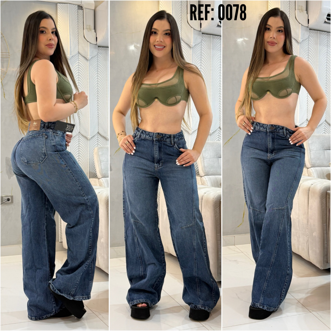 JEAN WIDE LEG REF: 0078