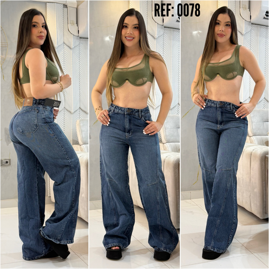 JEAN WIDE LEG REF: 0078