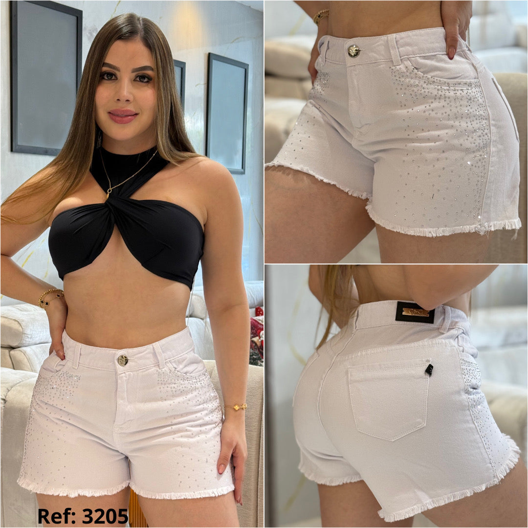 SHORT CON PEDRERÍA DAMA REF: 3205