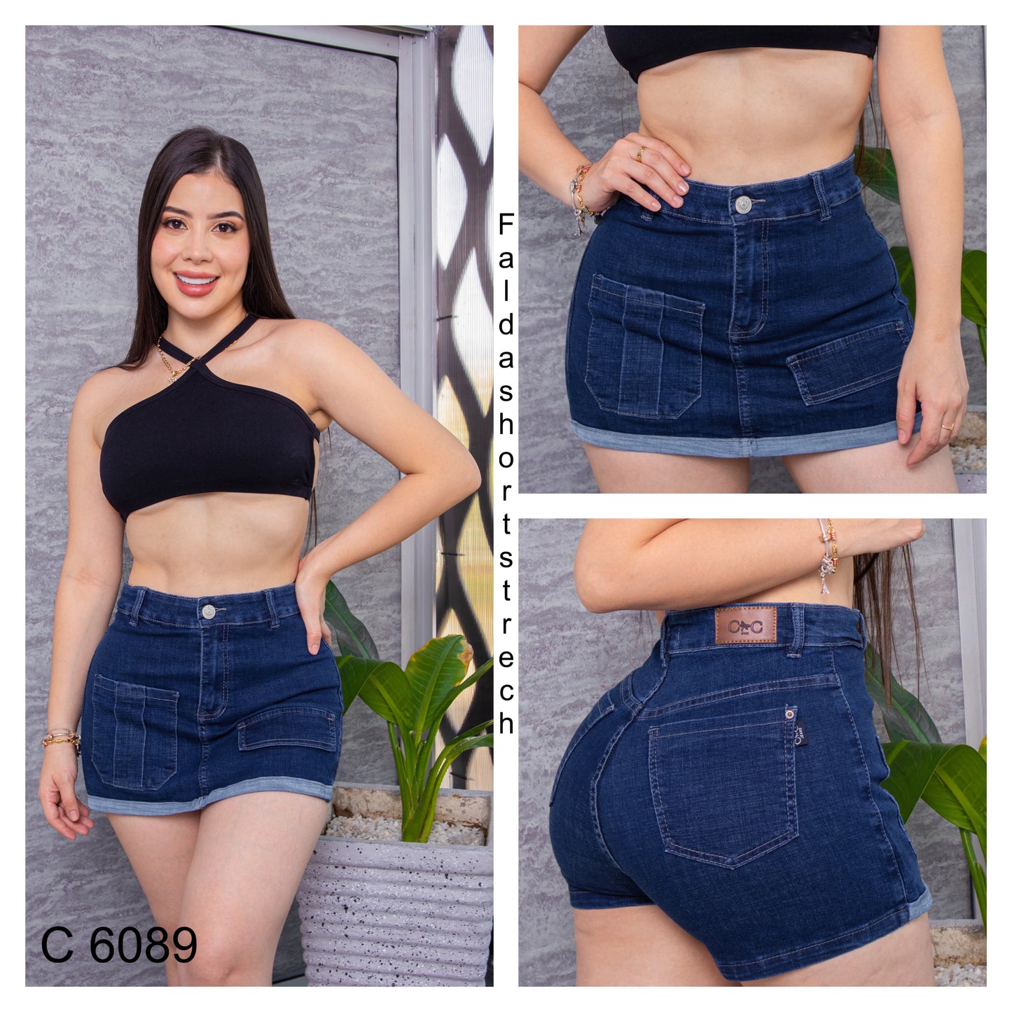 FALDA SHORT REF: 6089