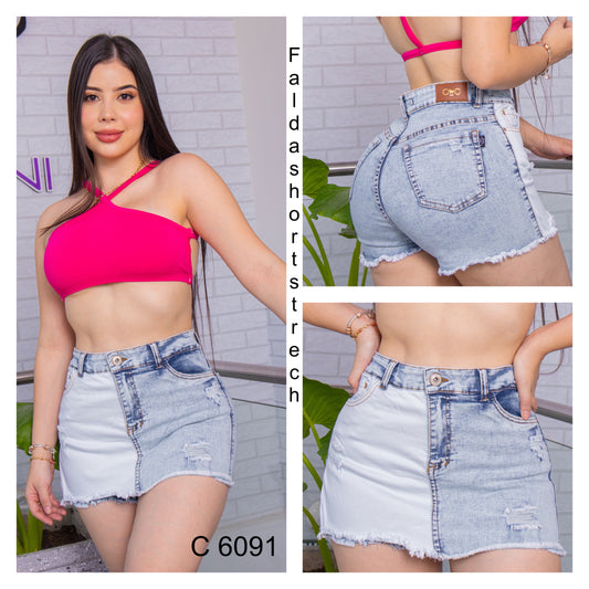 FALDA SHORT REF: 6091