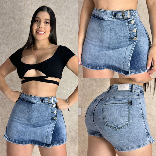 FALDA SHORT REF:6105 envio gratis