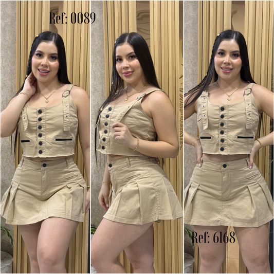CROP TOP DAMA REF: MC 0089