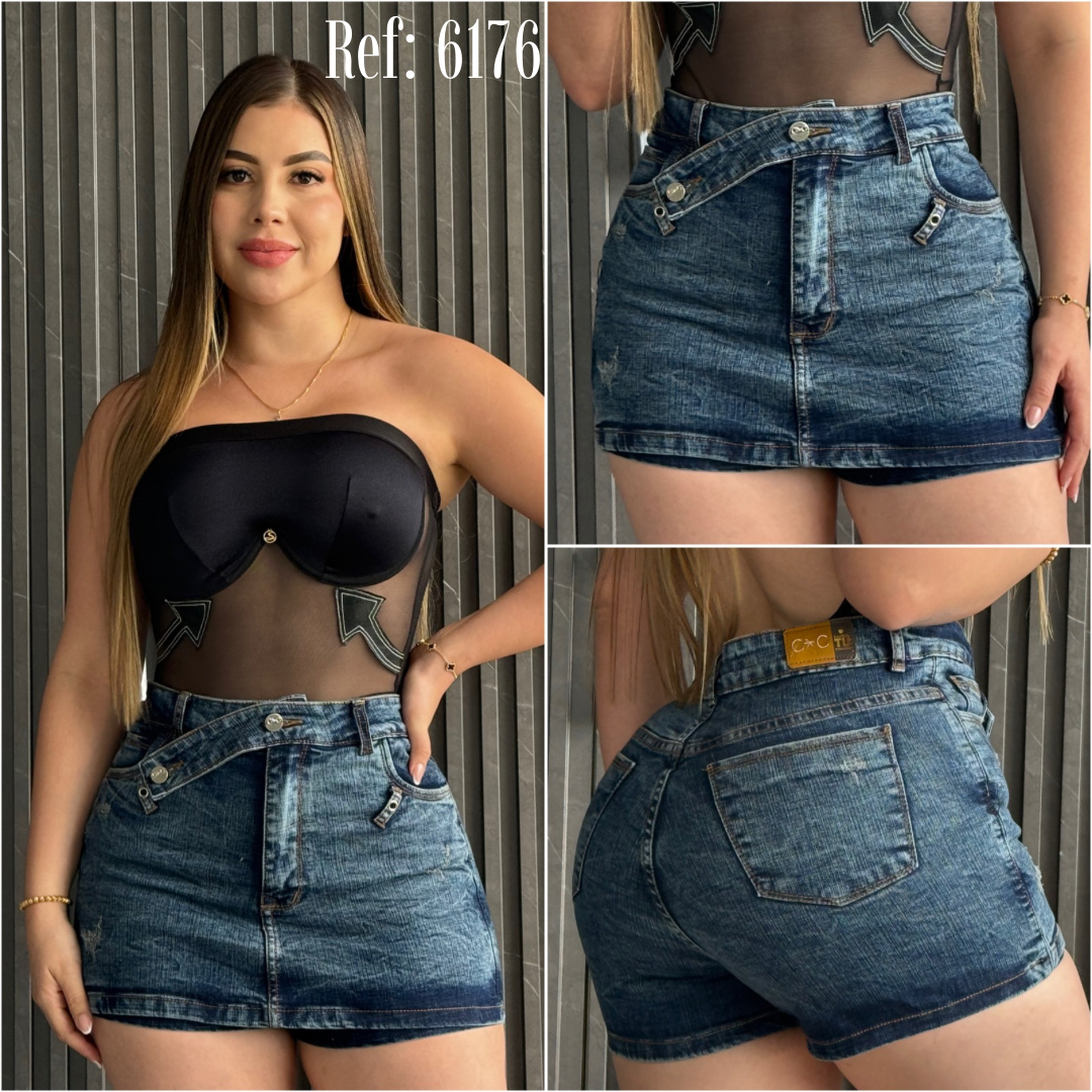 FALDA SHORT DAMA REF: 6176