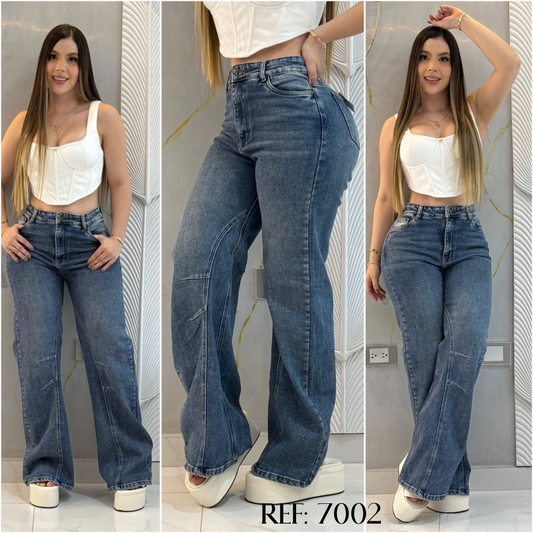 JEAN WIDE LEG REF: 7002