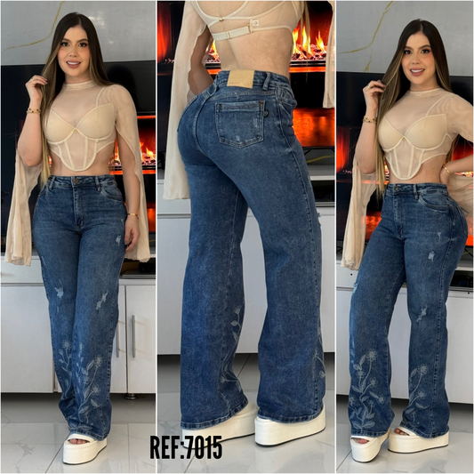 JEAN WIDE LEG REF: 7015
