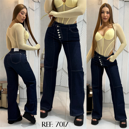 JEAN WIDE LEG REF: 7017