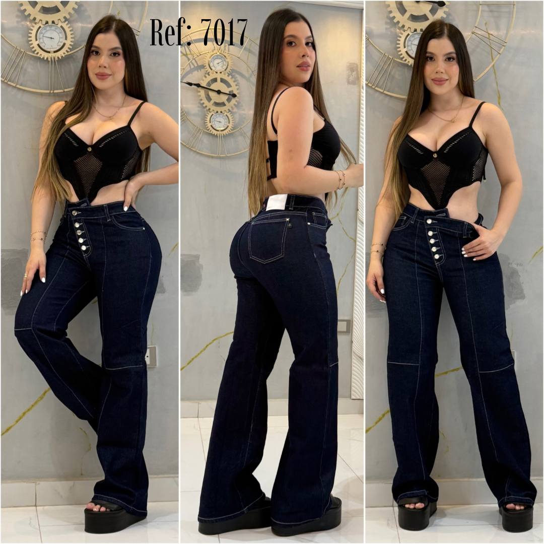 JEAN WIDE LEG REF: 7017