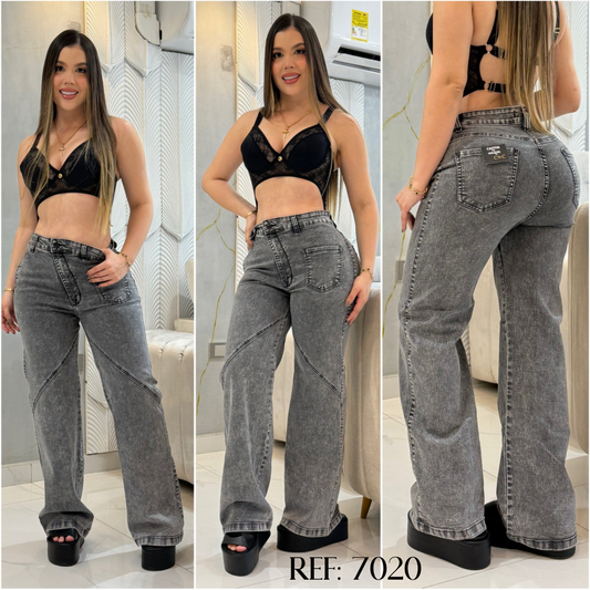 JEAN WIDE LEG REF: 7020