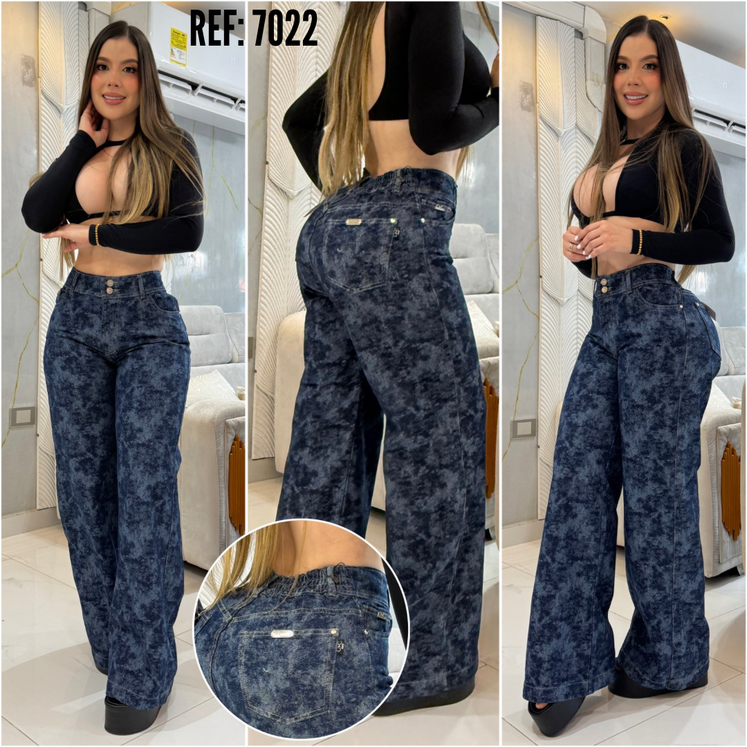 JEAN WIDE LEG REF: 7022