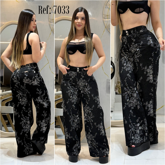 JEAN WIDE LEG REF: 7033