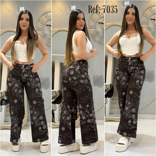 JEAN WIDE LEG REF: 7035