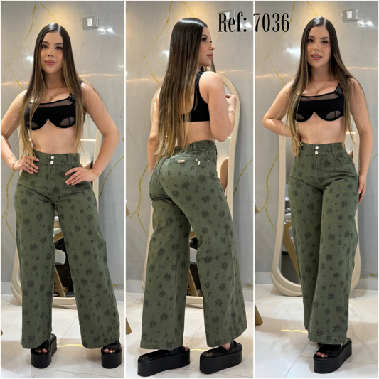 JEAN WIDE LEG REF: 7036