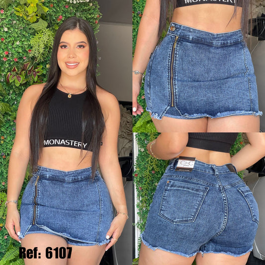 FALDA SHORT DAMA REF:6107 envio gratis