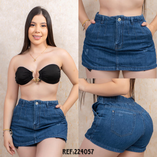 FALDA SHORT REF: 224057 envio gratis