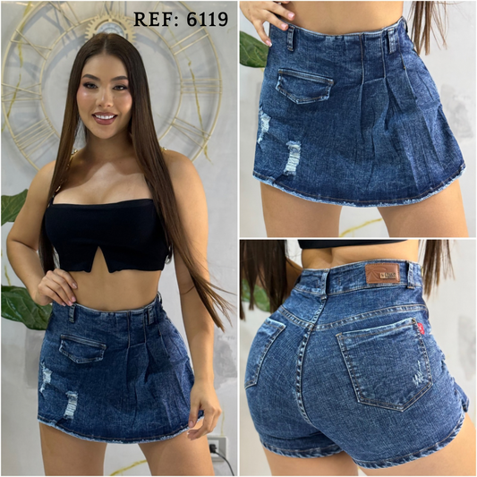 FALDA SHORT REF: 6119