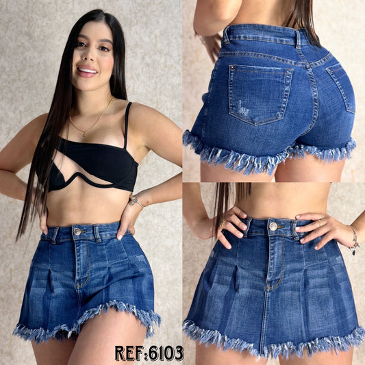 FALDA SHORT REF:6103 envio gratis