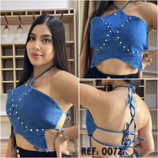 CROP TOP DAMA REF: MC 0072 envio gratis