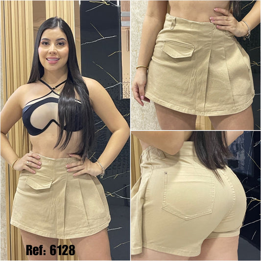 FALDA SHORT REF: 6128 Envio gratis